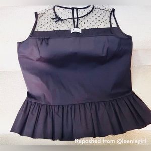 COPY - RED VALENTINO Black top